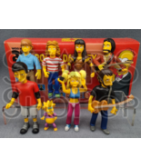 The Simpsons 25th Anniversary 5&quot; Figure in BOX, FULL SET 8 PCS, Britney ... - $89.00