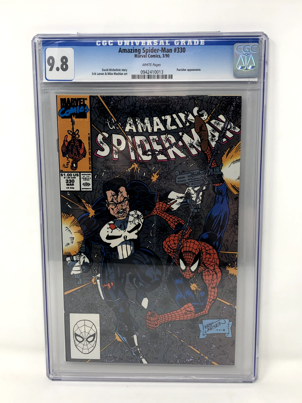 Primary image for The Amazing Spider-Man #330 1990 CGC 9.8 Marvel Comics Erik Larsen Mike Machlan