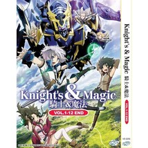 Inglese Doppiato Knight&#39;s And Magic Complete Series (Vol.1-12End) Dvd Tutte... - £10.16 GBP