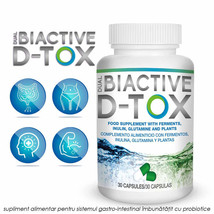 Dual Biactive D-Tox *30 capsule - Colon Cleanser Detox Energy Boost - £28.76 GBP