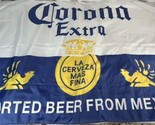 Corona Beer Logo Flag Banner 58x34in Mancave Garage Party Present - $16.73