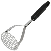 Chef Craft Select Sturdy Masher, 10.25 inch, Stainless Steel/Black - £11.79 GBP