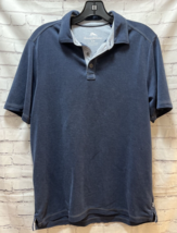 Tommy Bahama Blue short sleeve polo shirt S small men&#39;s soft - $19.79