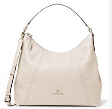 New Michael Kors Sienna Large Leather Convertible Shoulder Bag Light Cre... - $187.11