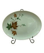 Maple Leaves Oval Platter Modern Living Jackson China Vintage 13 3/4” - £15.56 GBP