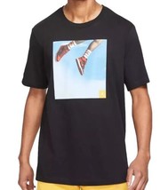  Nike Air Jordan Photo Men T-Shirt Sportswear Casual Black DA9894 010 Si... - £27.97 GBP