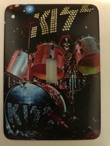 Kiss Drum Set Metal Switch Plate Music Rock&amp;Roll - £7.15 GBP