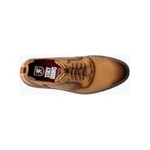 Stacy Adams Sync Plain Toe Elastic Lace Up Sneaker Leather Natural 25662-280 image 5
