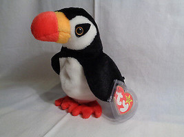 1997 Ty Beanie Baby Puffer with Tags &amp; Tag Protector - $2.51