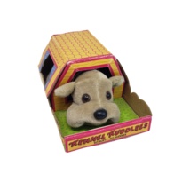 5&quot; Vintage 1986 Tara Toy Corp Kennel Kuddlees Tan Puppy Dog In Original Box - £21.58 GBP