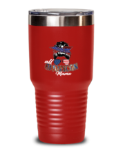 Independance Day Tumbler All American Mama Red-T-30oz  - £24.67 GBP