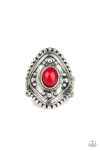 Paparazzi Rogue Ramble Red Ring - New - $4.50