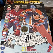 1980 NHL Hockey Star Profiles Coloring Poster Book Gretzky Lafleur  READ... - $29.69