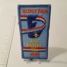 Vintage BSA San Diego Scout Fair 1982 The Better Life 2&quot;x4&quot; Patch - £17.70 GBP