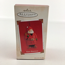 Hallmark Keepsake Christmas Tree Ornament Kris Kringle Santa Vintage New 2003 2a - $18.47