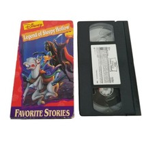 Disney Kids Halloween Movies Legends of Sleepy Hollow &amp; Ichabod and Mr. Toad VHS - £7.82 GBP