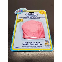 Ganz Webkinz Pink Baggy Jean for Dogs and Cats - New in packaging - £11.01 GBP
