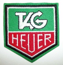 Tag Heuer Watch Watches Embroidered PATCH~2 3/8&quot; x 2 1/8&quot;~Iron On Sew On - £3.05 GBP
