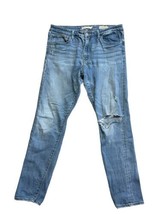 Levi&#39;s 721 High Rise Skinny Distressed Premium Selvedge Denim Women Jeans 31 - £19.74 GBP