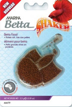 Marina Betta Protein-Rich Pellet Food: Convenient Shaker with Perfect Bite-Size - $2.92+