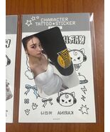 KARINA aespa Official Photocard + Tattoo sticker Album 'RICH MAN' Kpop G... - $24.48
