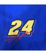 Vtg Jeff Gordon Nutmeg Windbreaker Jacket Large L 90s Colorblock NASCAR ... - £17.83 GBP