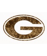 Gold Leaf Green Bay Packers fire helmet decal sticker window hard hat la... - £2.74 GBP+