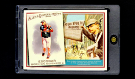 2010 Topps Allen and Ginter This Day in History #TDH-8 Yunel Escobar Insert Card - £1.32 GBP