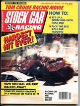 Stock Car Racing 7/1990-Michael Waltrip crash-Days of Thunder-Geoff Bodine-VF - £24.91 GBP
