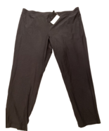Eileen Fisher Gray Washable Crepe Pull On Pants Size 3X NWT - £111.81 GBP