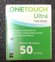 OneTouch Ultra Blue 50 Ct, Exp:06/2024-7/31/2024 - £19.45 GBP