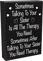 Jennygems Sometimes Talking To Your Sister Is All The, Funny Sister Gifts - £35.12 GBP