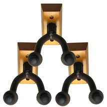 3 NEW Guitar Wall Mount Hanger Stand Holder Hooks Display Acoustic Elect... - £29.56 GBP