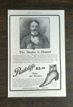 Vintage 1904 Radcliff Shoes for Women Full Page Original Ad 721 - £5.20 GBP