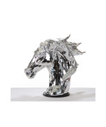 Modern Head Sculpture - Silver Horse - $622.57 CAD