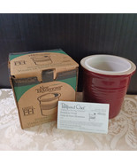 Pampered Chef New Traditions Collection Brown Stoneware Crock 1331 - $19.00 CAD