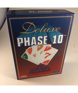 VINTAGE Deluxe Phase 10 COMPLETE Fundex 1995 Cards Tray Scorepad Family - £10.97 GBP