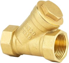 3/4&quot; Bspp Female Thread Y Shaped Brass Strainer Filter Valve Connector, ... - £29.18 GBP
