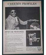 Stevie Wonder Creem Magazine Photo Vintage 1977 Boy Howdy - $19.99
