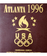 1996 Atlanta Olympics Book Centennial First Edition Sports Competition H... - $41.13 CAD