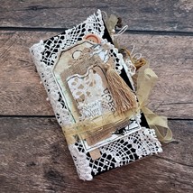 Coffee journal handmade Cafe junk journal Recipe junk book kitchen for sale - £400.64 GBP