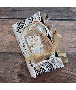 Coffee journal handmade Cafe junk journal Recipe junk book kitchen for sale - $500.00