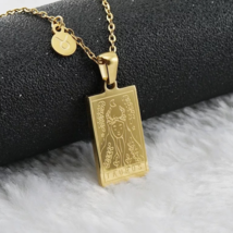 Personalized TAURUS Zodiac Necklace Spiritual &amp; Minimalist Gold Stainles... - $29.69