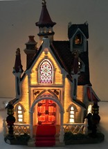 Lemax Caddington Village #65367 CREEKSIDE CHAPEL 2006 In Box Retired 2012 - £30.32 GBP