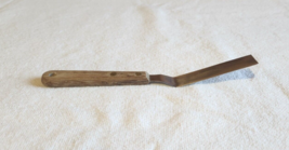 Vintage Wilton Steel Blade Offset Icing Spatula Filler Wood Handle 8&quot; Sq... - $12.19