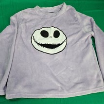 Disney 100th Nightmare Before Christmas Fleece Top Jack Skellington Yout... - £8.63 GBP