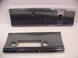 1964 Chrysler Imperial Am Radio Plate 2492740 Crown Coupe Glovebox Door 2492735 - $89.98