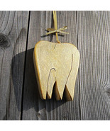 Wooden Gold Tooth Home Decoration Ornament - $46.06 CAD