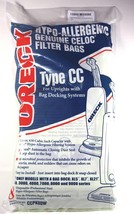 Oreck XL Brand Paper Vacuum Bag Type Cc Uprights w/ Bag Dock (Pack of 8) CCPK8DW - £30.20 GBP