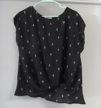 Gilli Women&#39;s Short Sleeve Top Loungewear Black Size Medium - £6.05 GBP